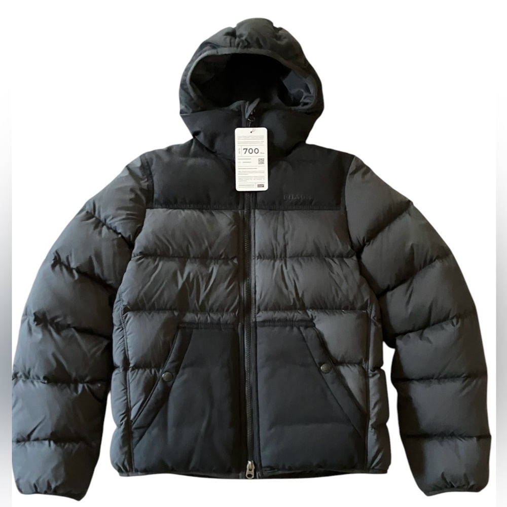 FILSON Women’s Featherweight Down Jacket  Faded Black NWT 🔥 700 Fill Power XS